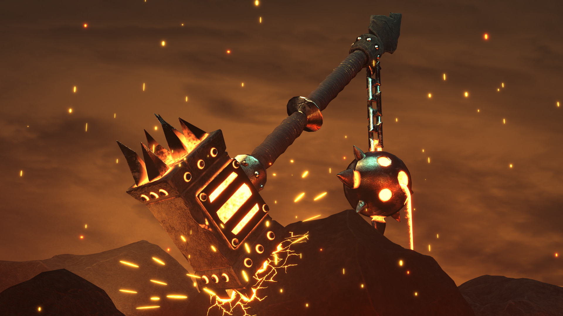 ArtStation - 3D Art 2 Project 3: Weapon Design