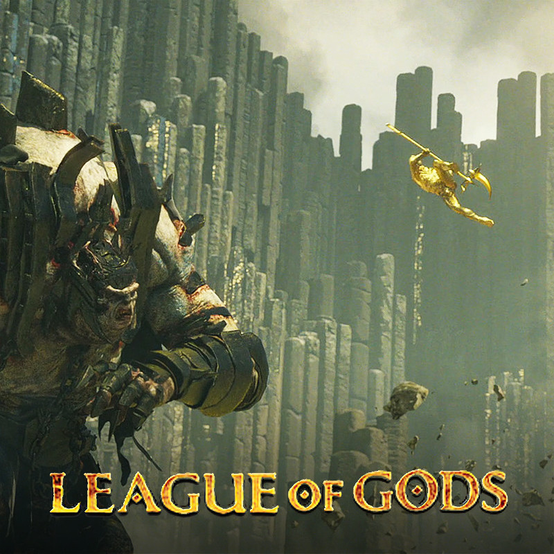 ArtStation League of Gods Walls
