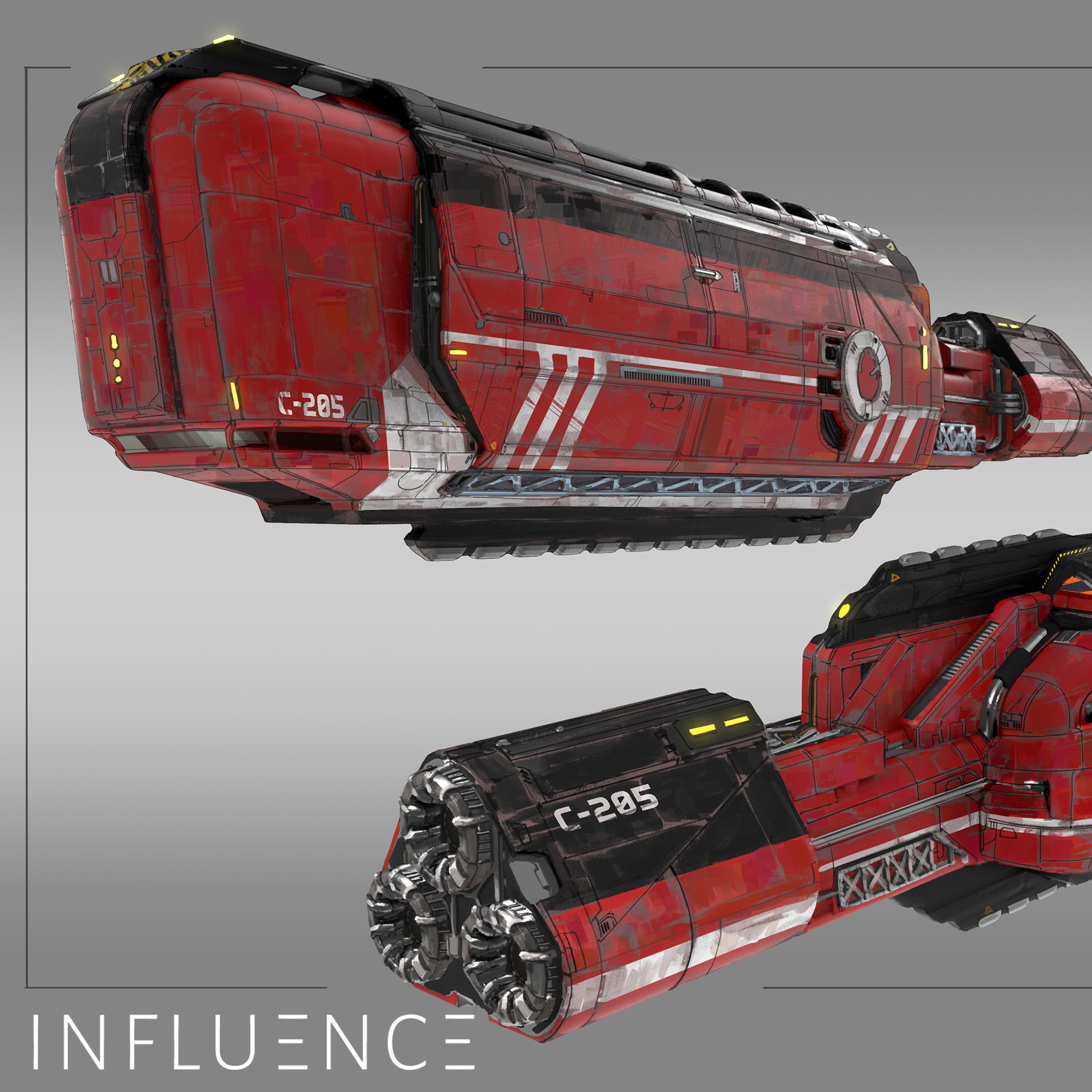 ArtStation - Freighter_Influence