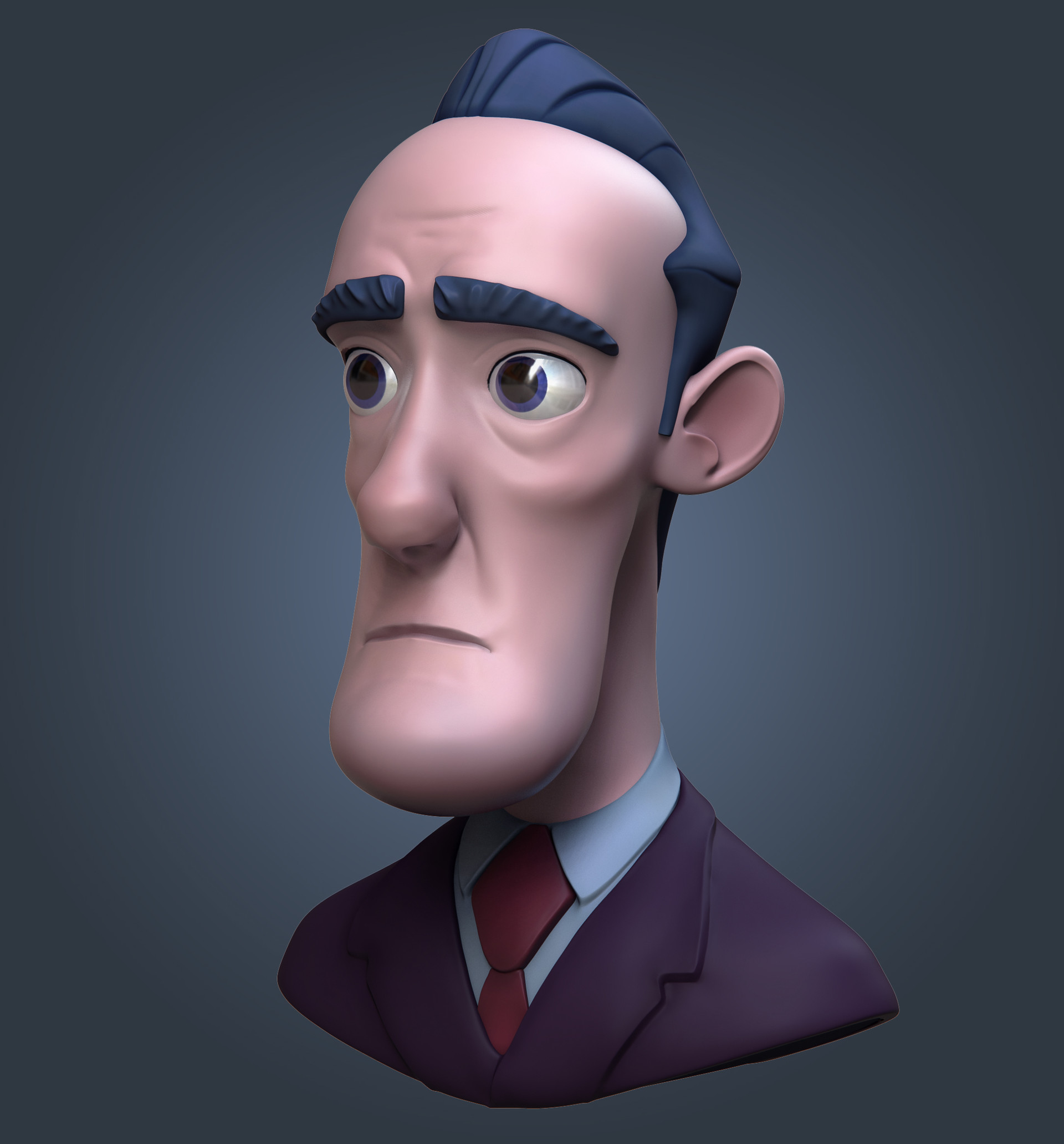 ArtStation - Cartoon Character Sculpt