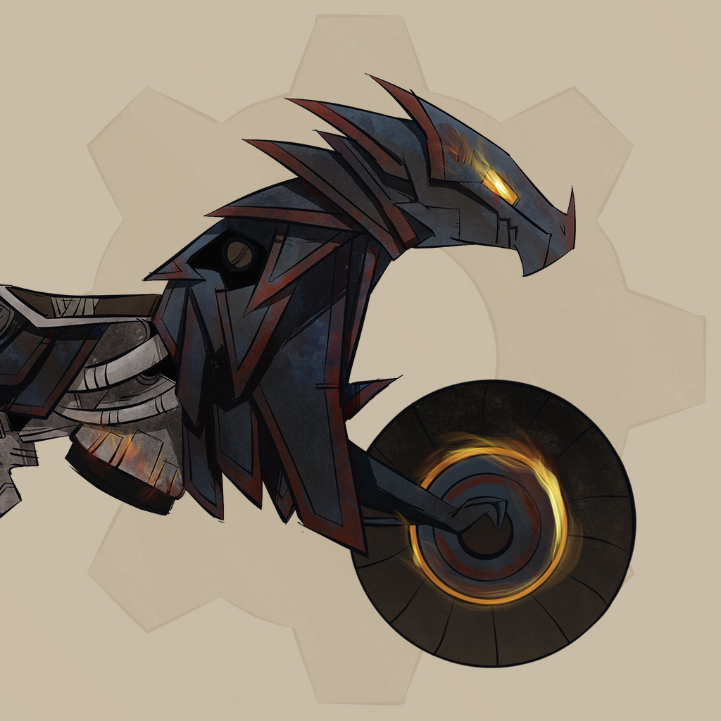 ArtStation - Iron Raptor