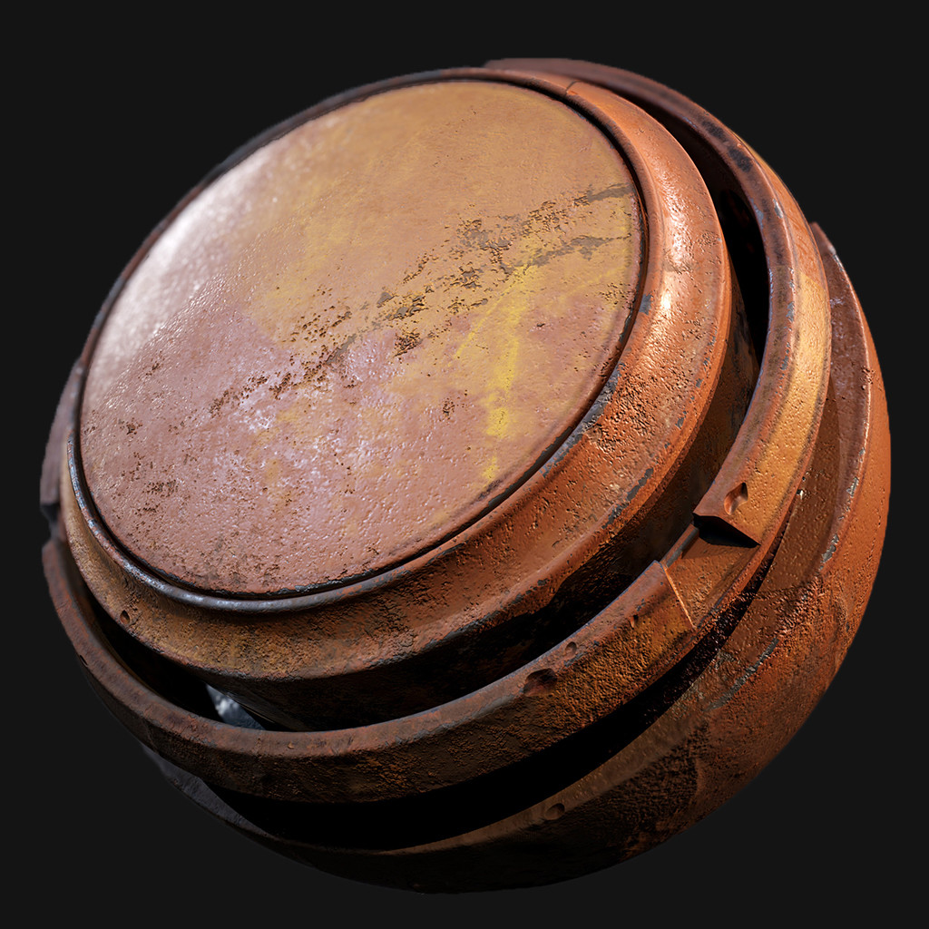 ArtStation - Dual Coated Paint Smart Material