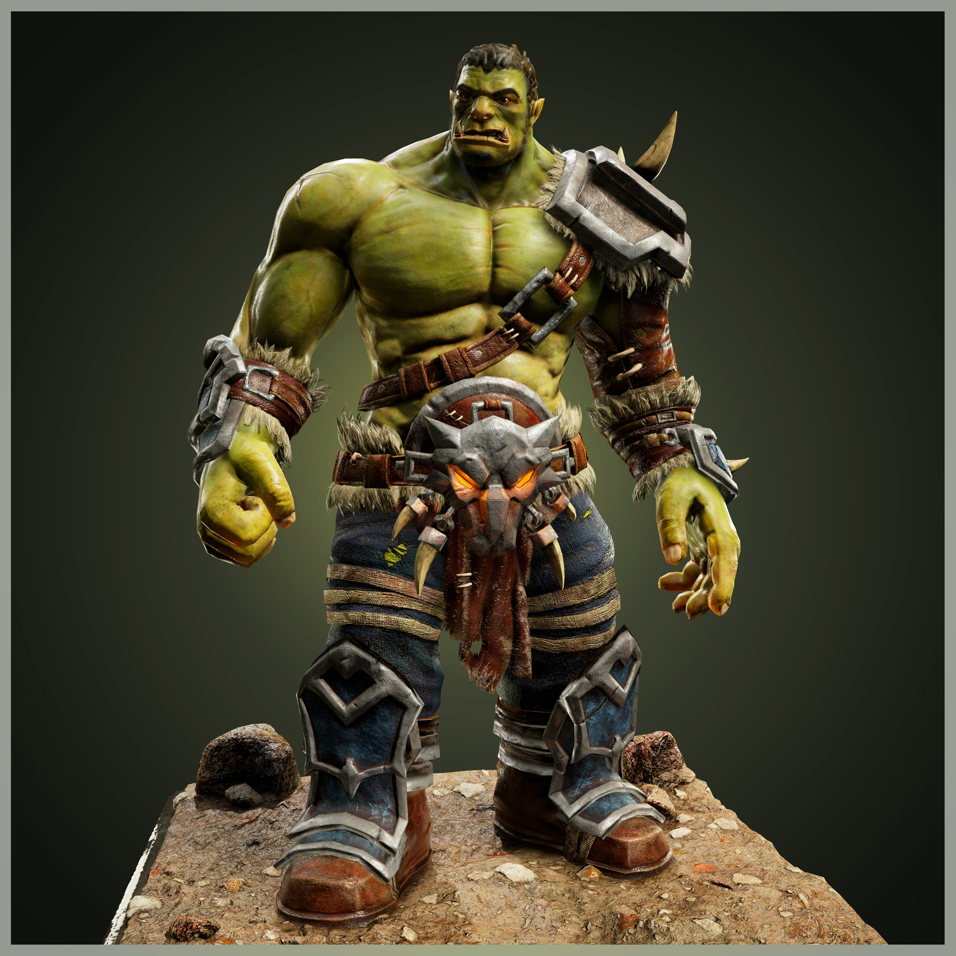 ArtStation - Real Time Orc Character