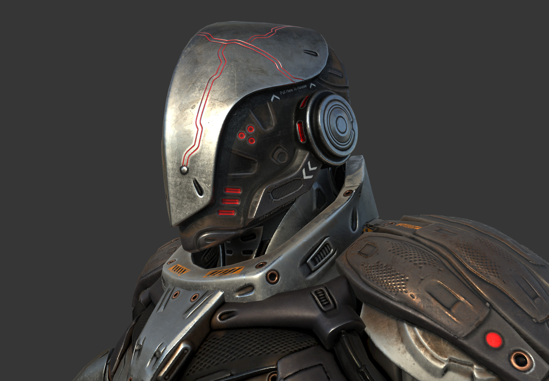 ArtStation - sci fi armour set one