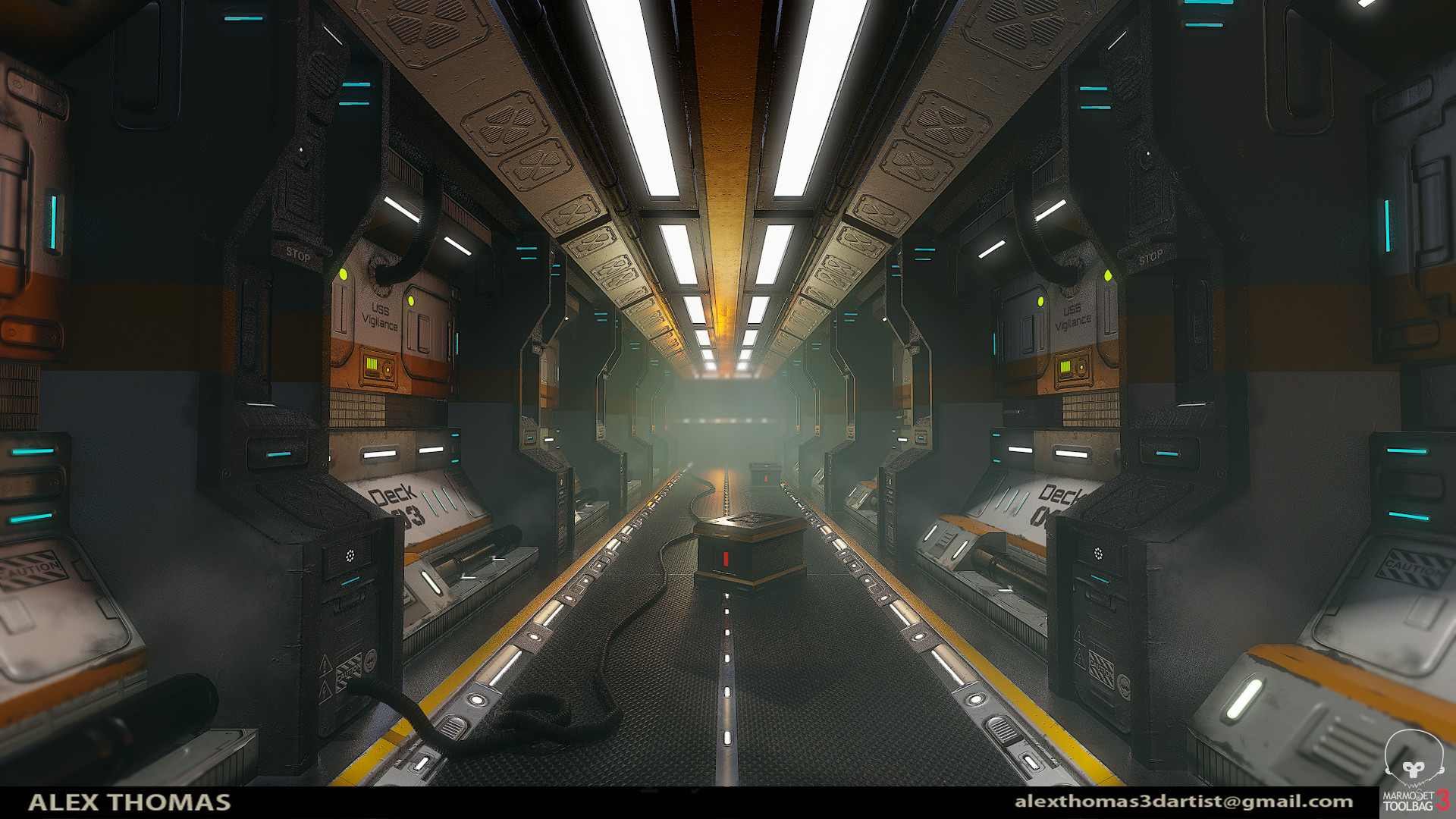 ArtStation - Sci-Fi Corridor