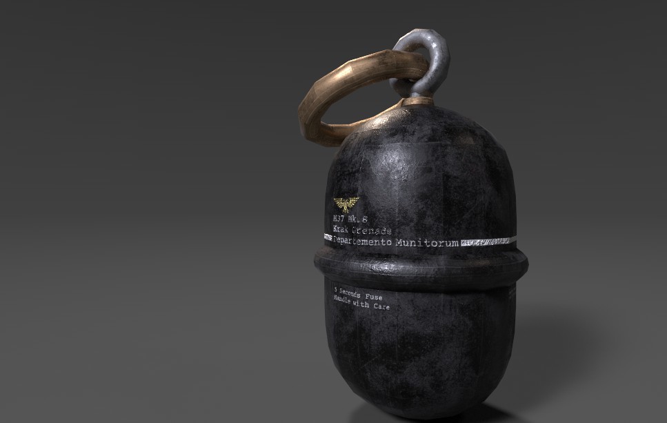 ArtStation Warhammer 40,000 Krak Grenade