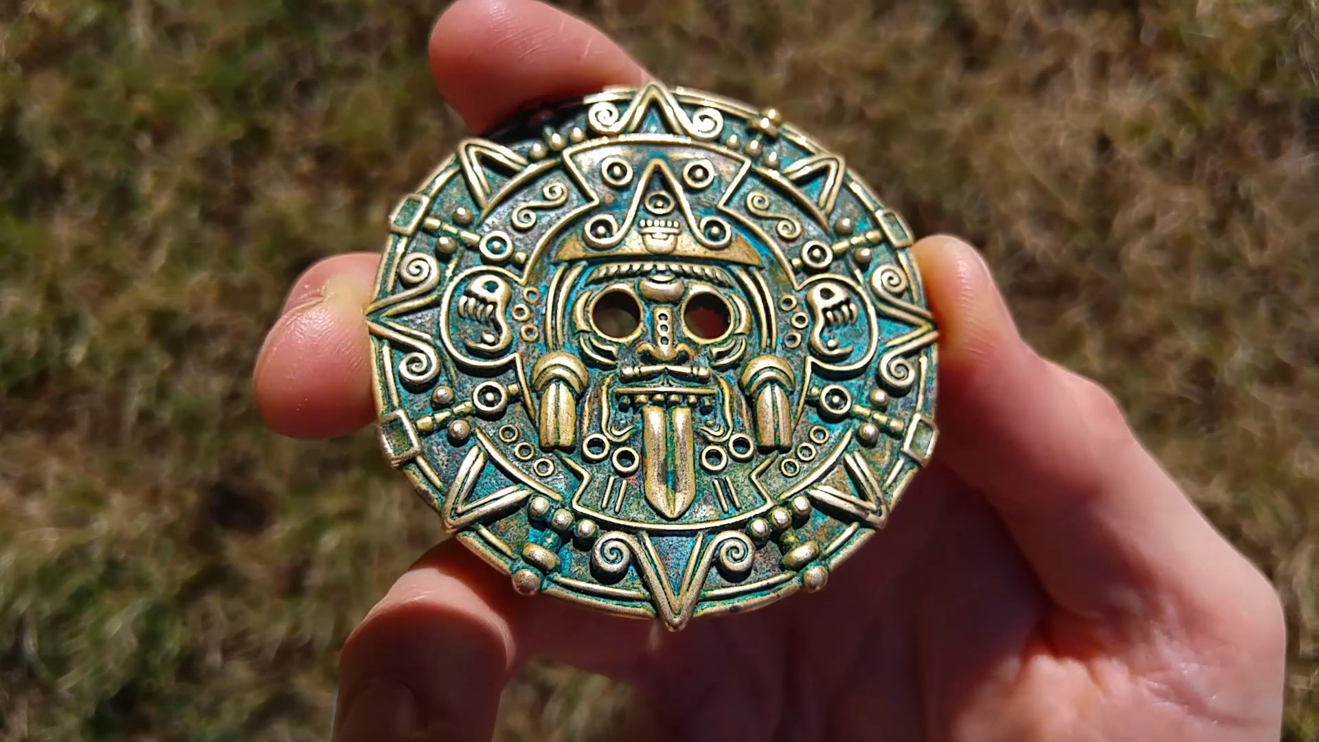 ArtStation - Ancient Aztec Medallion