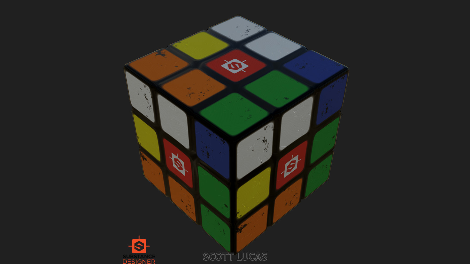 Substance Designer Rubik's Cube