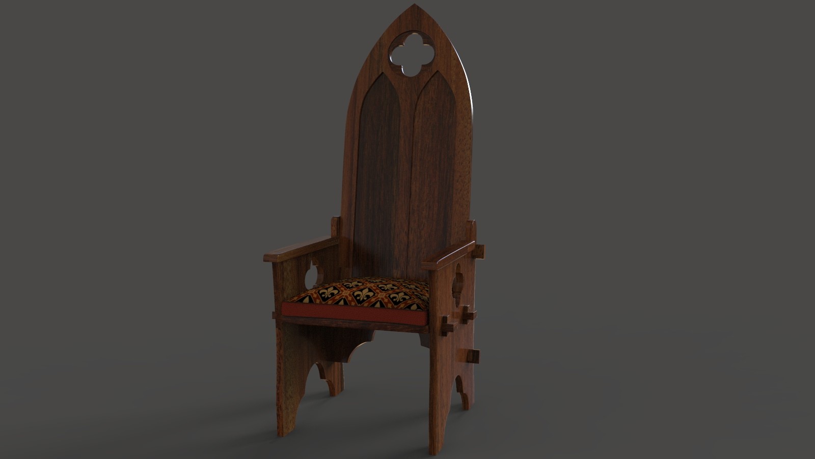 ArtStation - Medieval Chair