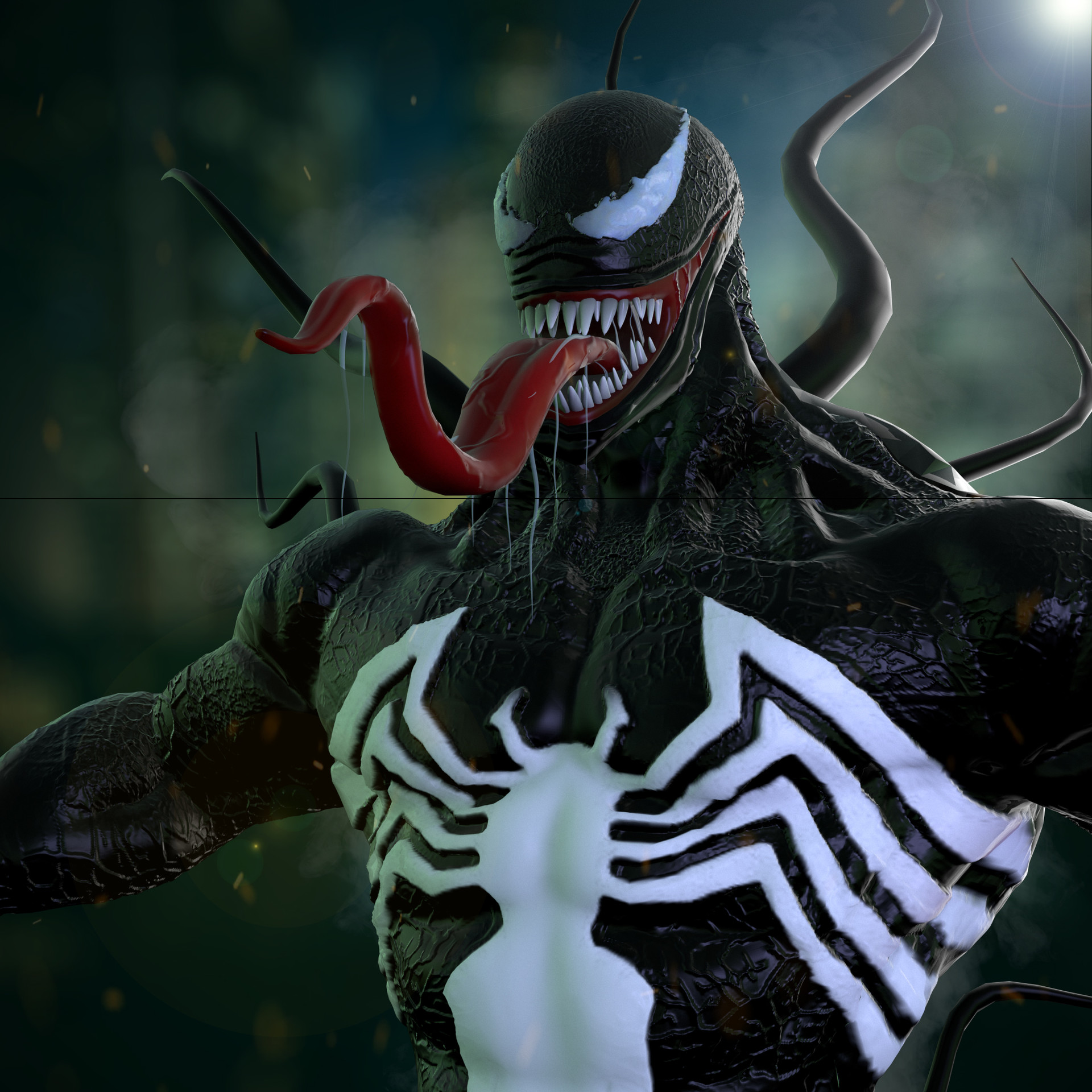 ArtStation - 3d model venom