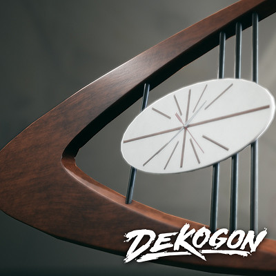 Dekogon - Retro Clock