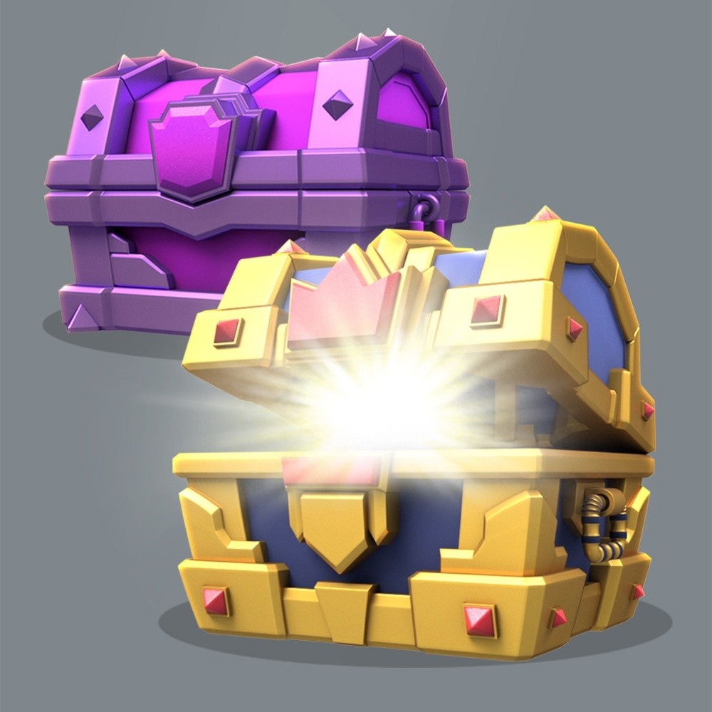 ArtStation Rewards Chest for a Mobile Game