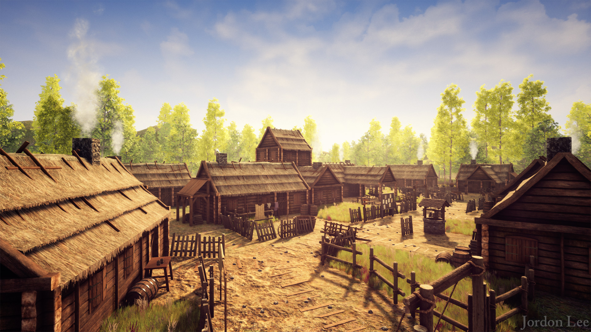 ArtStation - Valhaven - Fantasy Medieval Village