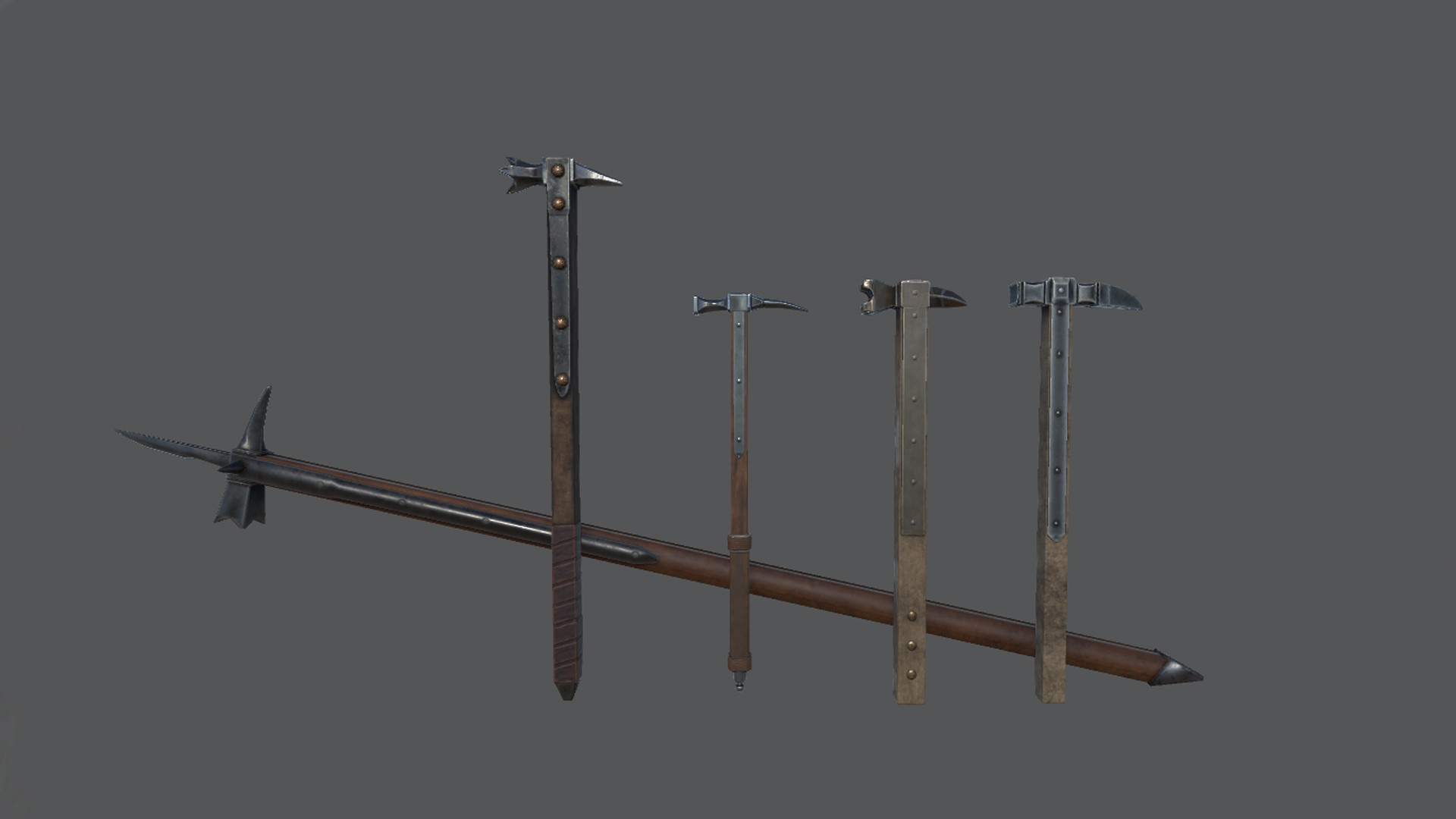 ArtStation - Big Medieval Weapons Pack