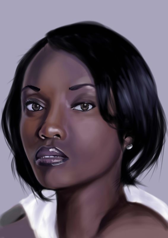 ArtStation - Modelo de pele negra