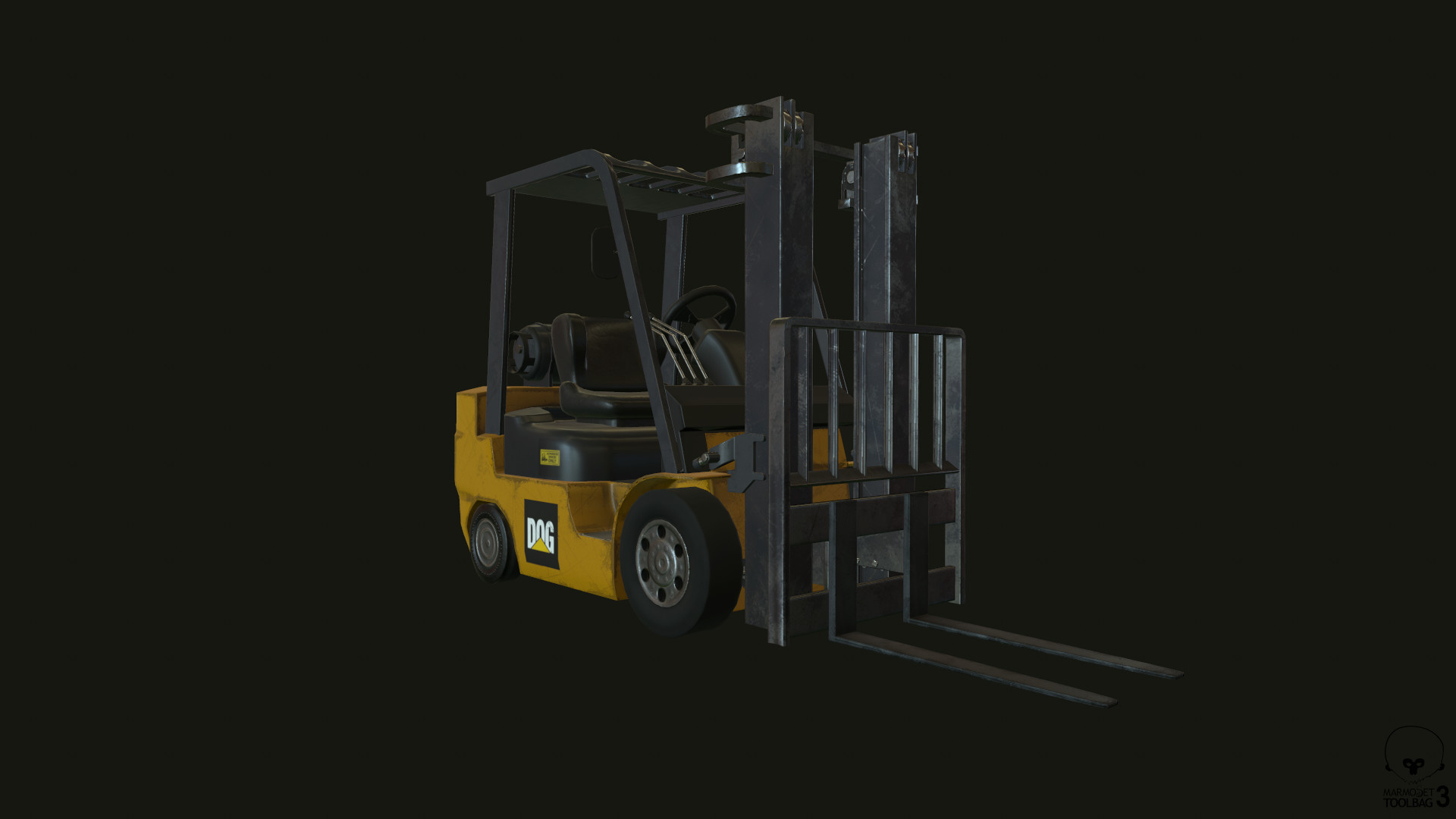 ArtStation - Forklift (old work)