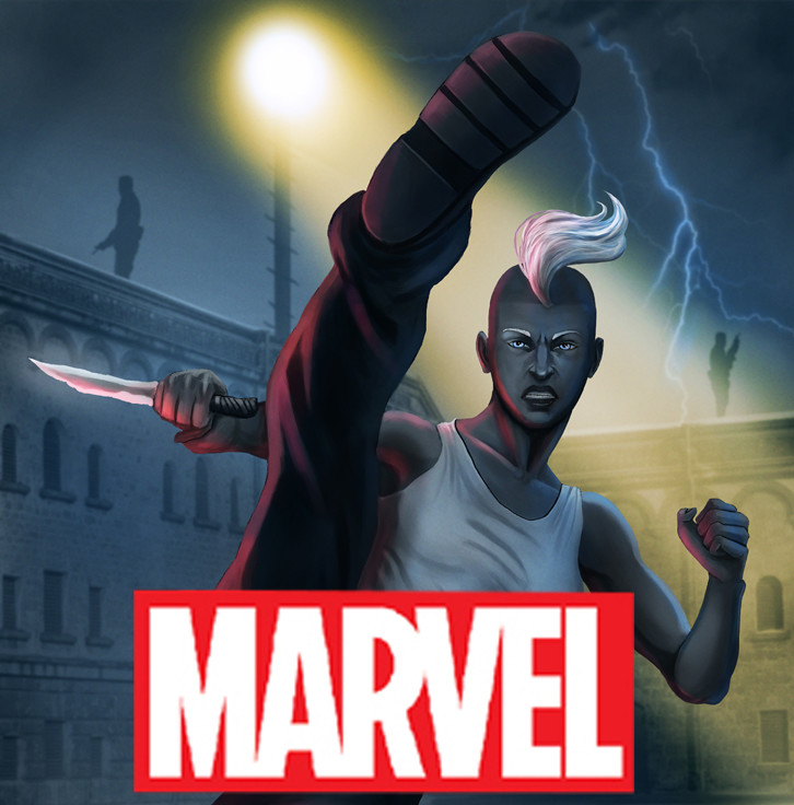 Marvel Noir x-men, Orroro(storm)