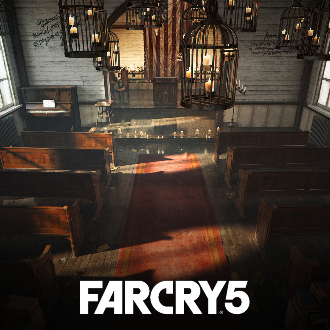 ArtStation - Far Cry 5: Church Scene