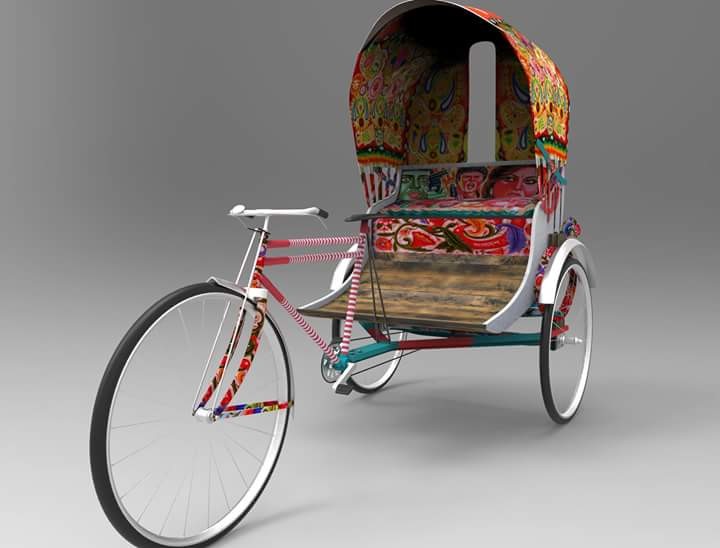 ArtStation - Riksha BD Riksha BD, Kabir Hossain