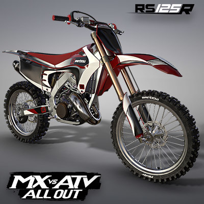 Artstation Rainbow Rs125r Motocross Bike Mx Vs Atv All Out Gregory Mcdonald