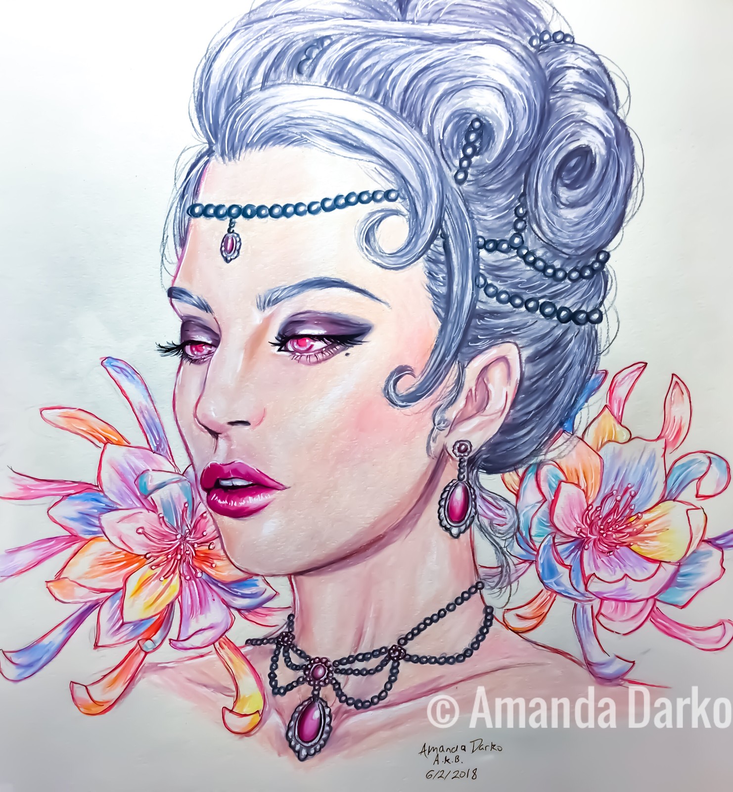 Artstation Countess Gaga American Horror Story Hotel Lady Gaga Amanda Darko