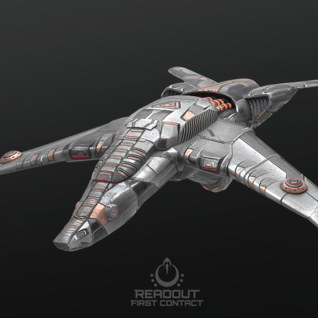 Artstation - Scion I-46 Fast Attack Craft - Readout: First Contact