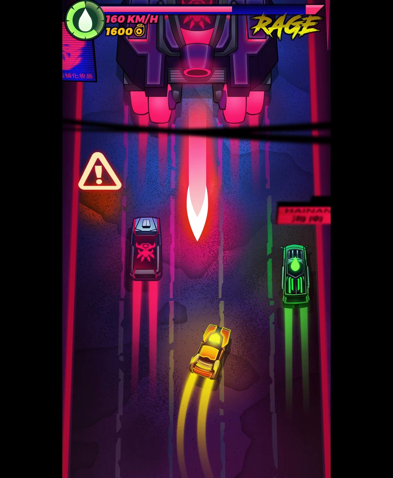 Art Design and Prototypes of a Racing Game.