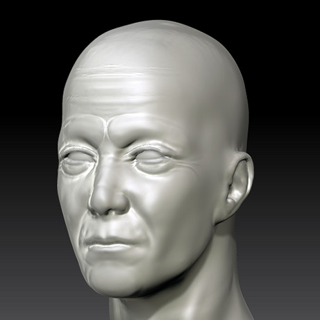ArtStation - Male head sculpts