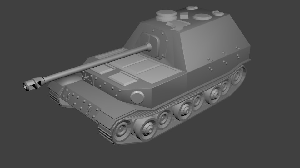 ArtStation - Ferdinand Tank