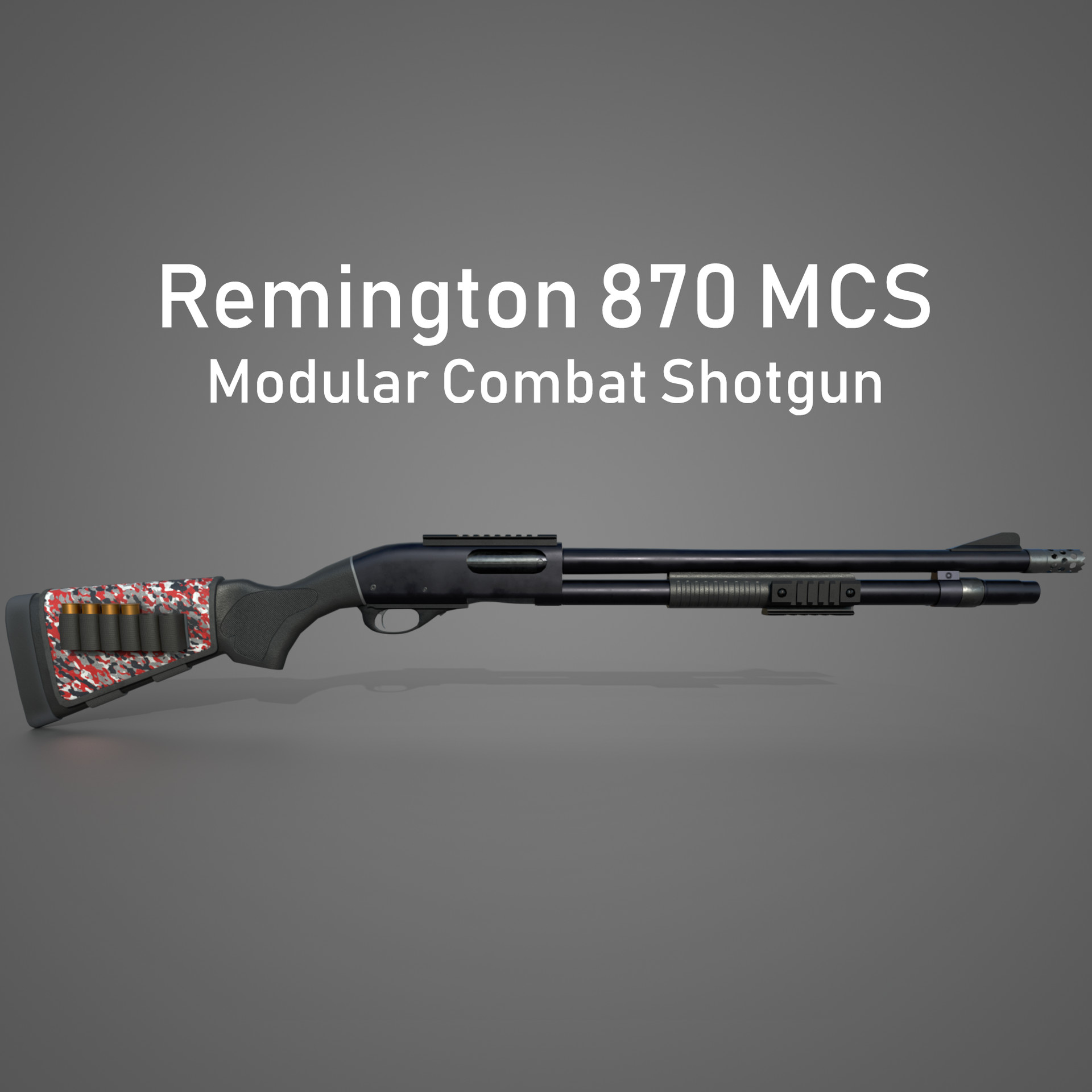 Remington 870 MCS (Clean) .