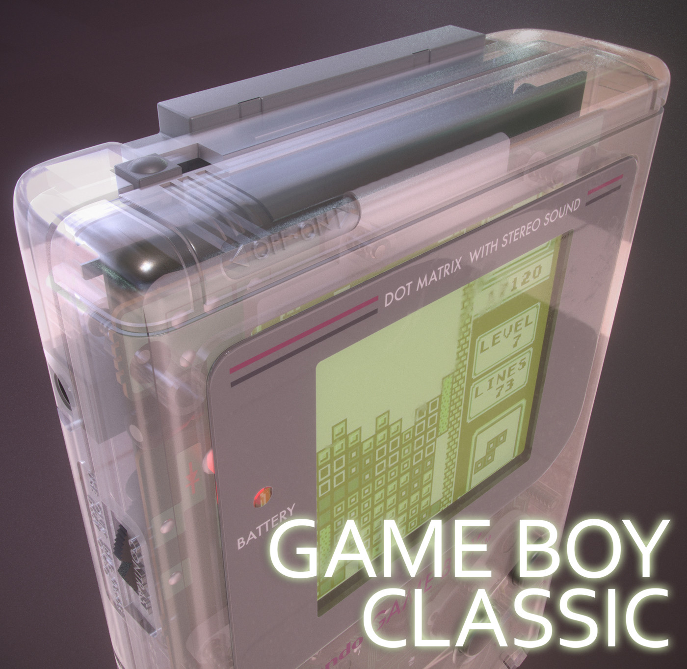 ArtStation - Game Boy Classic