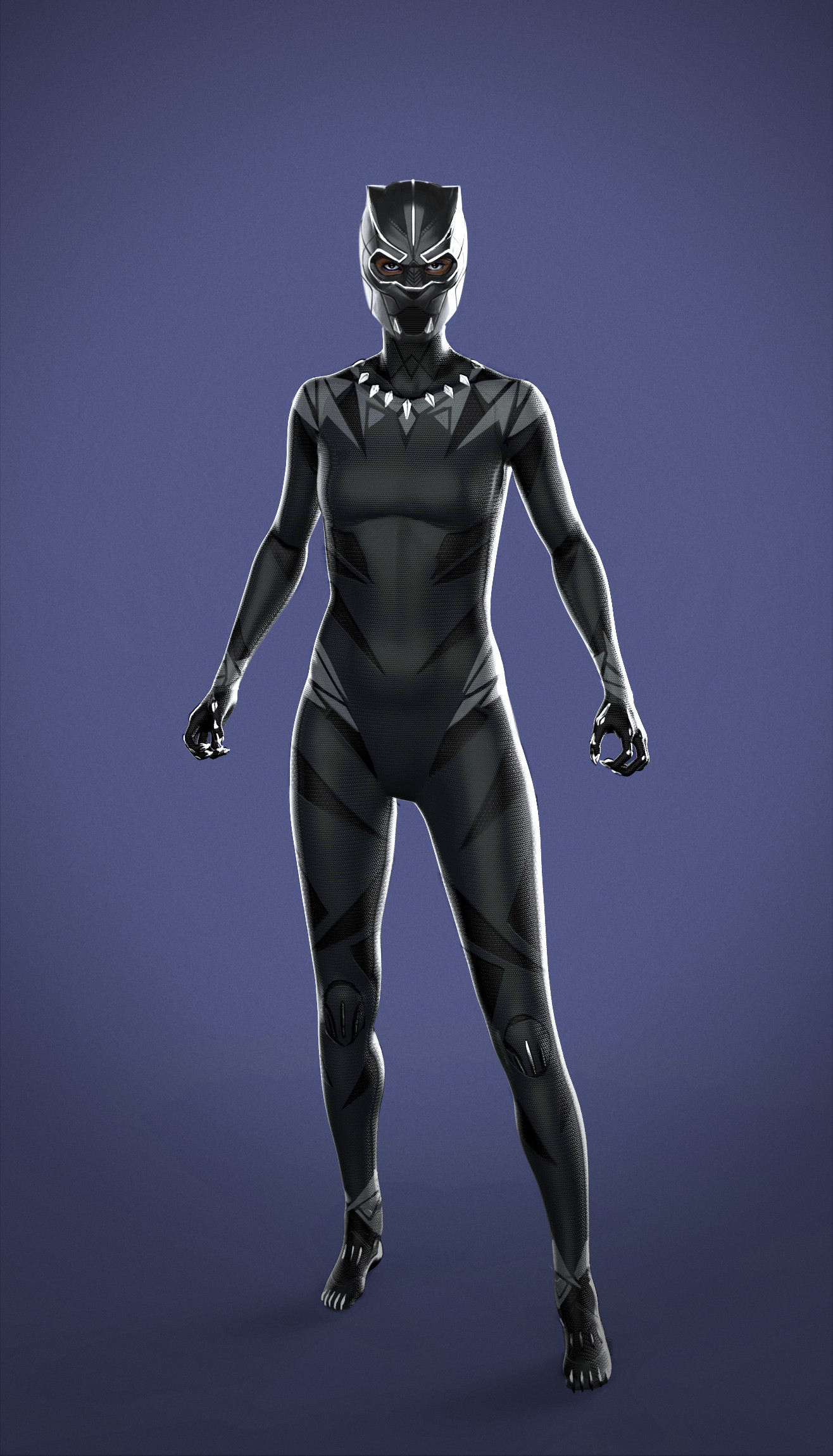 Black Panther - Shadow Physics Outfit | Black Panther, suit, clothing | Black  Panther's Shadow Physics Outfit is Inspired by Brian Stelfreeze's take on Black  Panther in the relaunch of the namesake