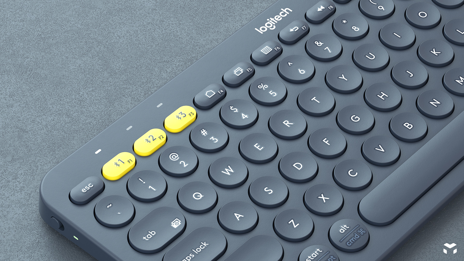 ArtStation - Logitech K380 Product Visualization