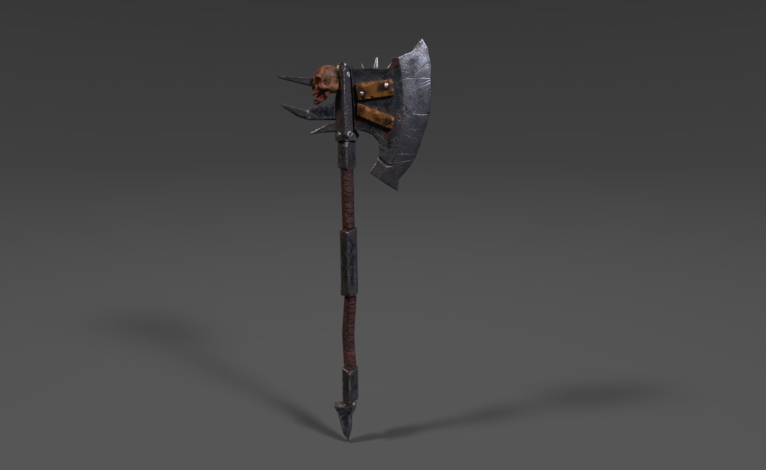 ArtStation - Gorebull Axe Modeling and Texturing