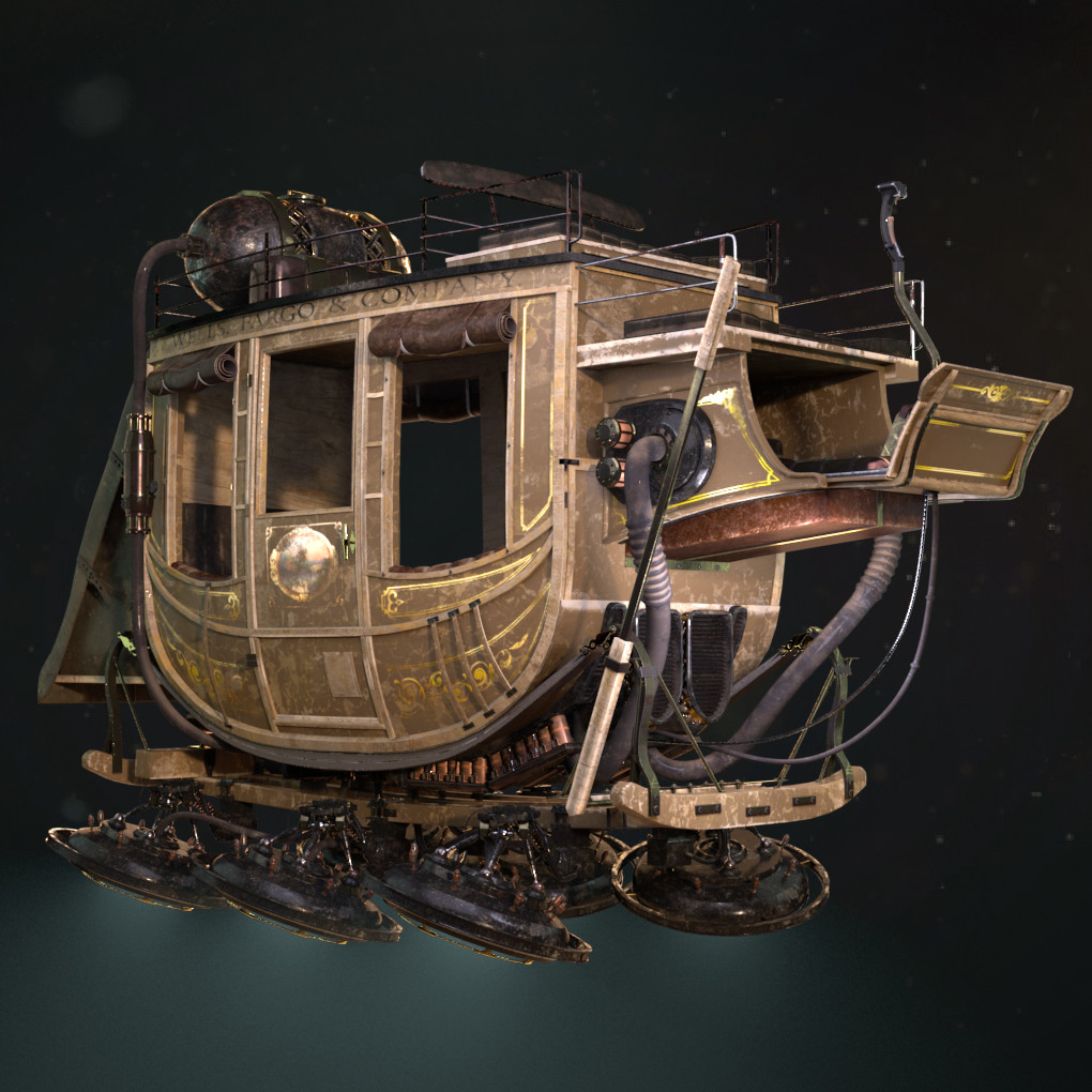 ArtStation - Stagecoach