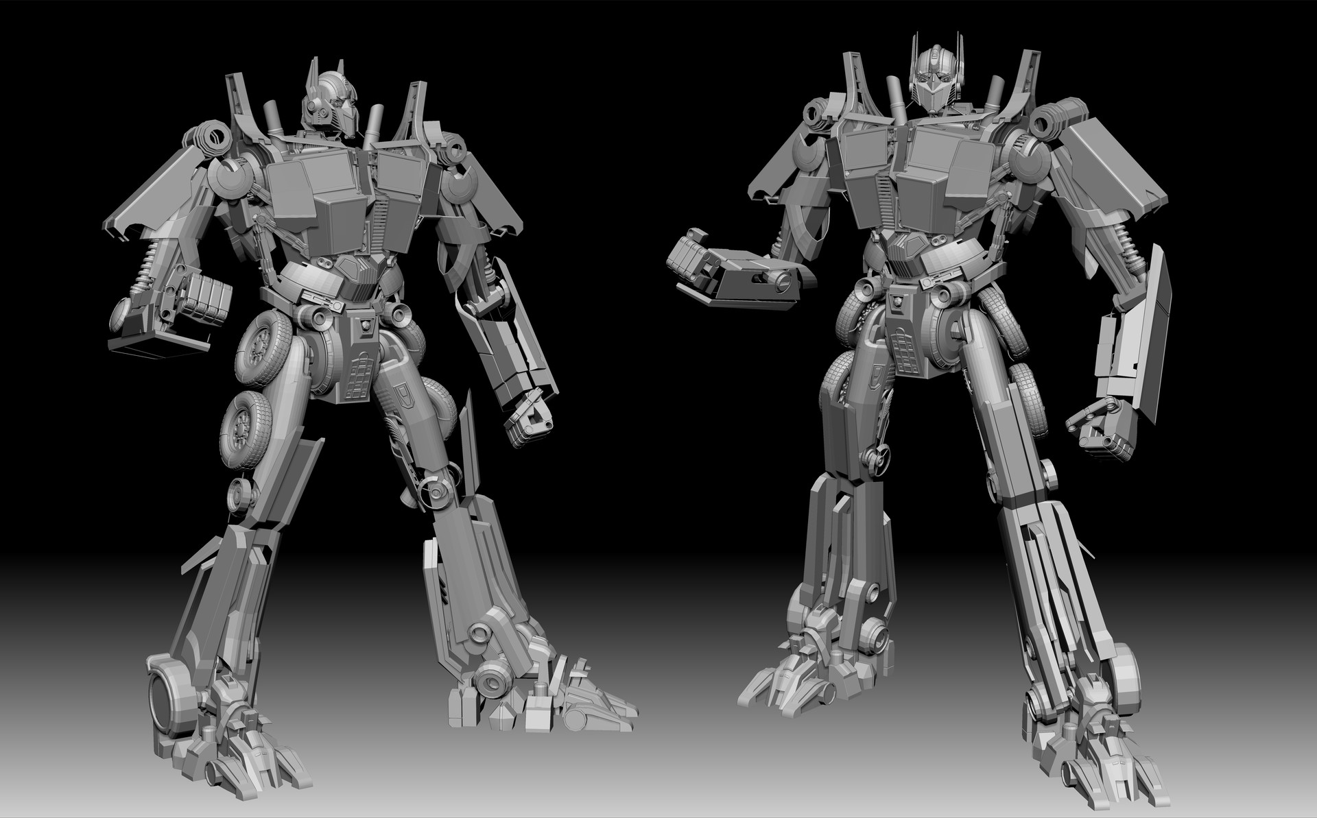 ArtStation - optimus prime(擎天柱), Zhonglin Xiao