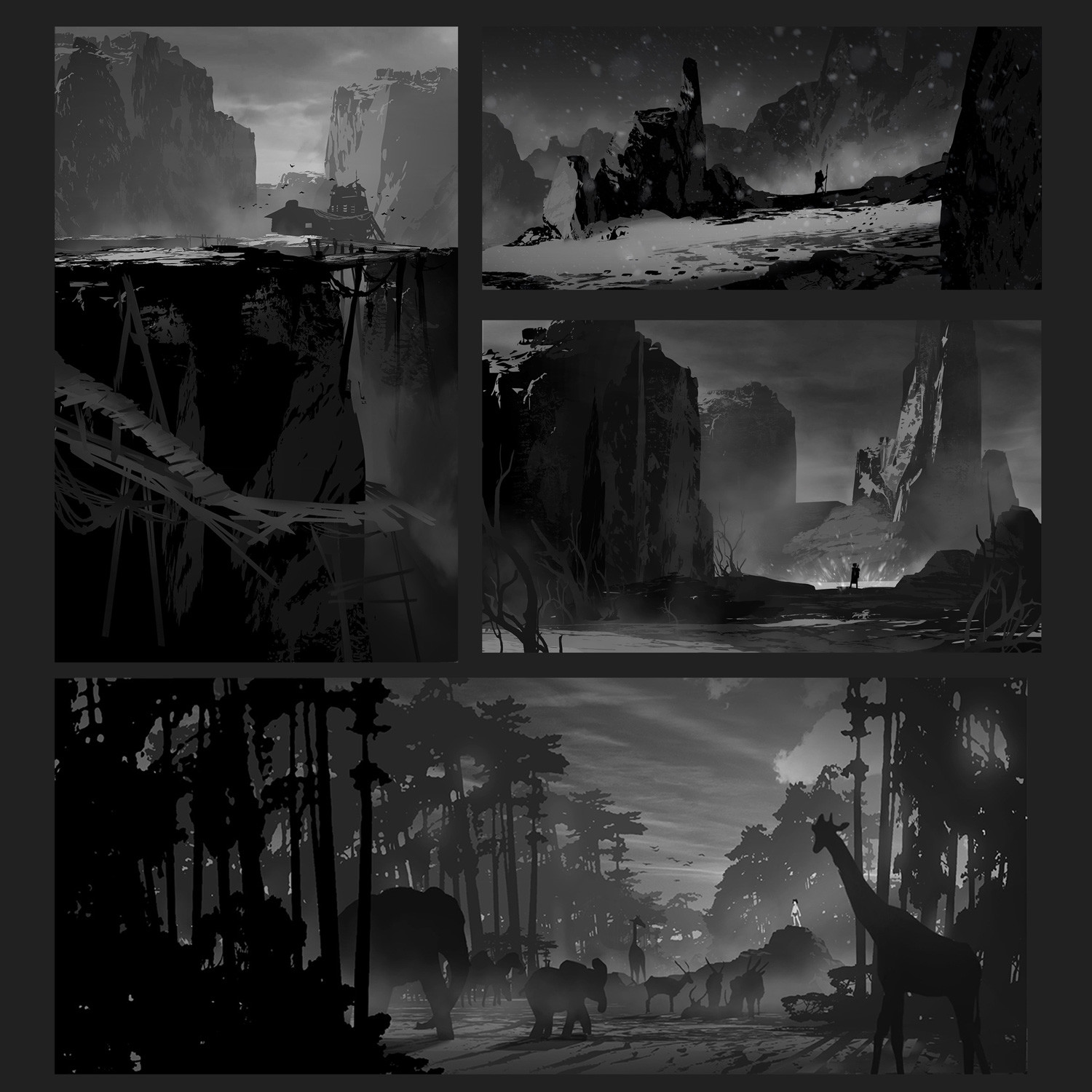 Artstation - Enviro Sketches