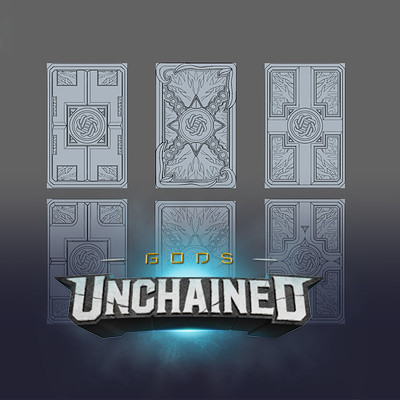 Gods Unchained: Card fronts and Back Design