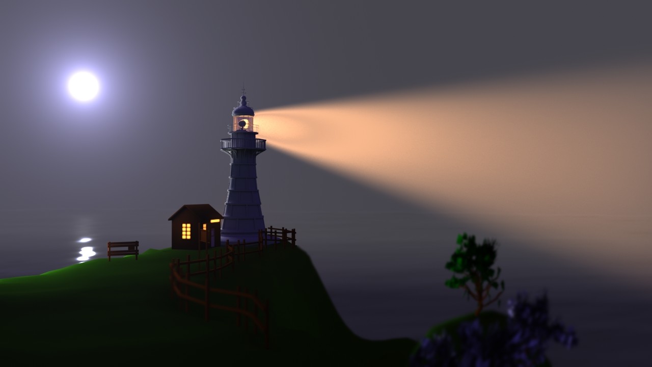 ArtStation The Mist Lighthouse [Lighthouse Light Challenge]