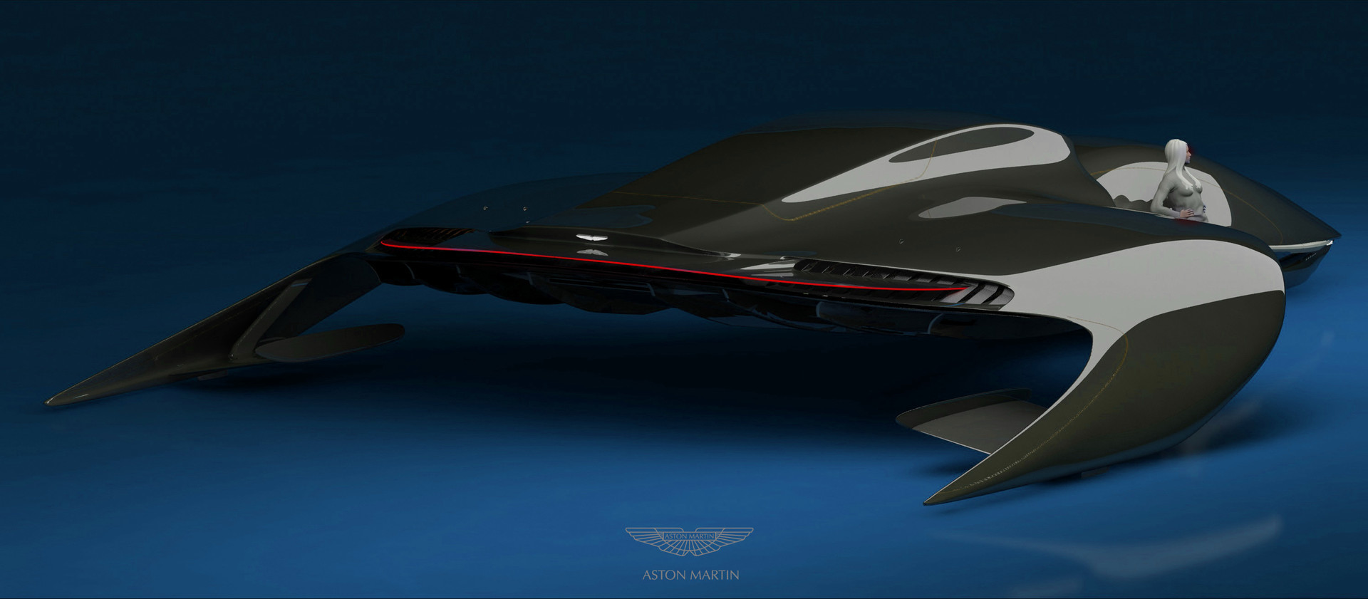 ArtStation - Aston Martin Volanto hoverspeeder