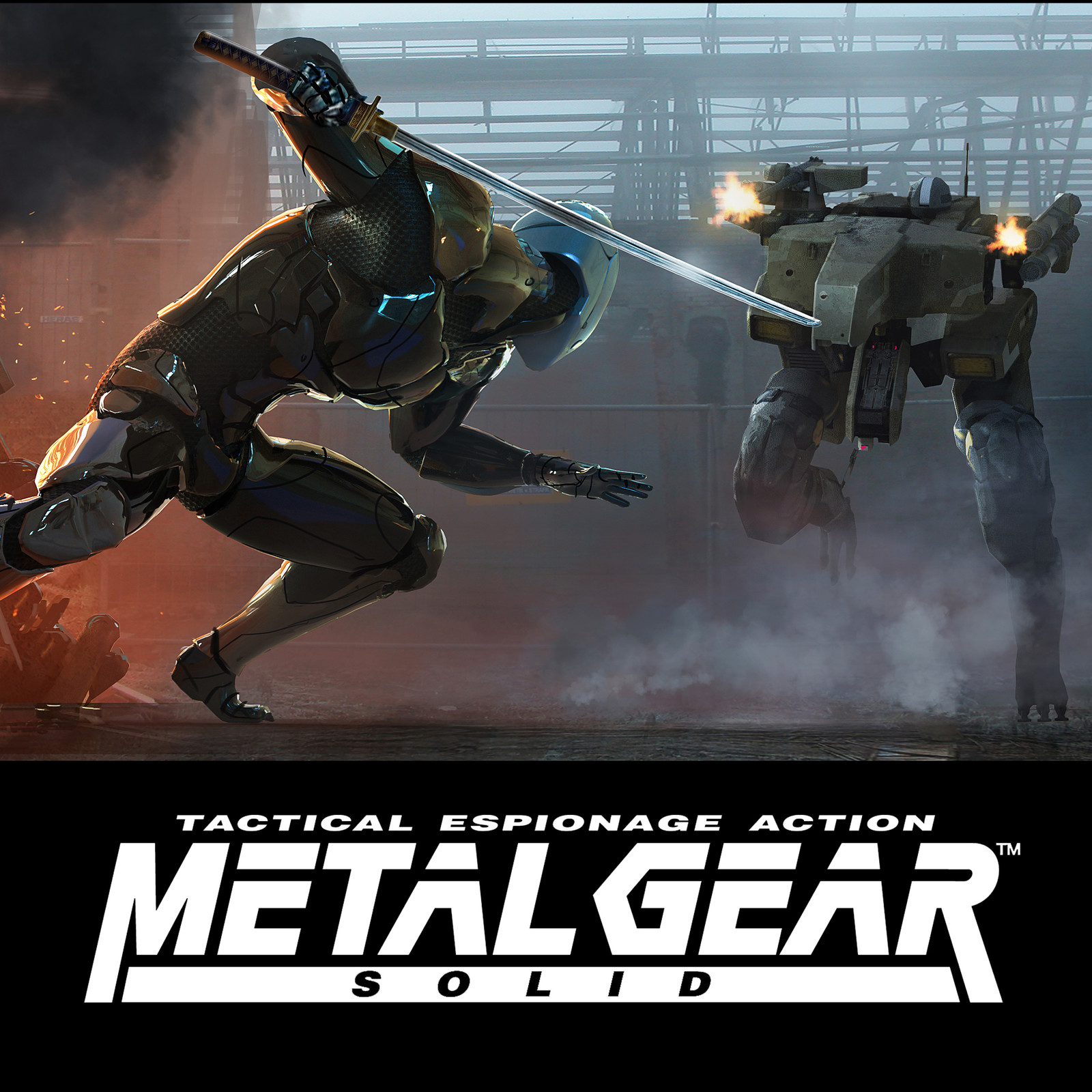 Metal Gear Solid - cyborg ninja day 02 of 31 
