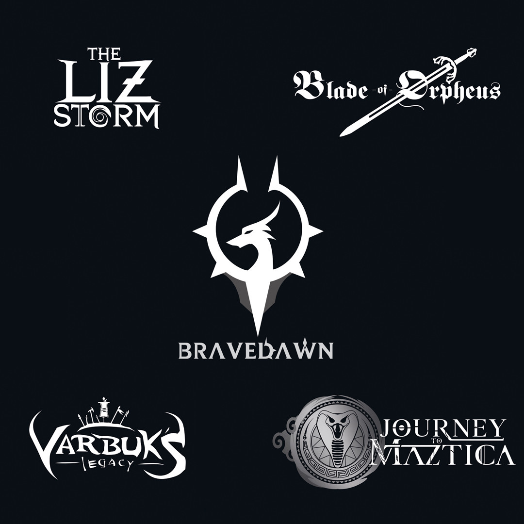 ArtStation - Logofolio: DnD Fantasy logos