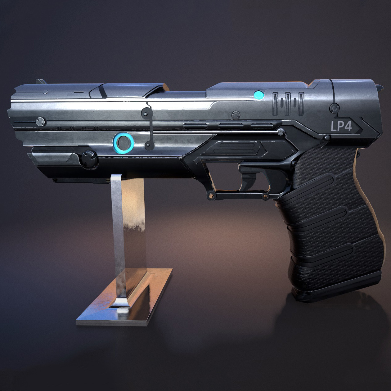 ArtStation - Sci-Fi Handgun