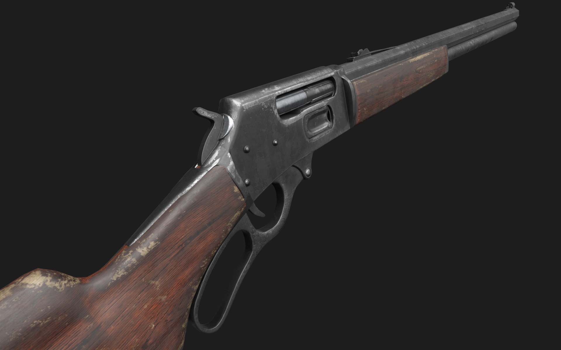 ArtStation - Old Western Marlin 1895