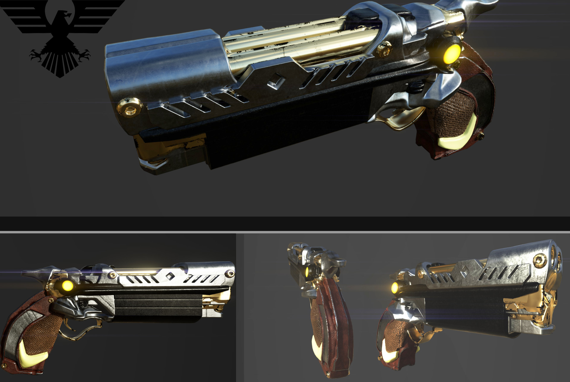 ArtStation - M.C.R. Handgun