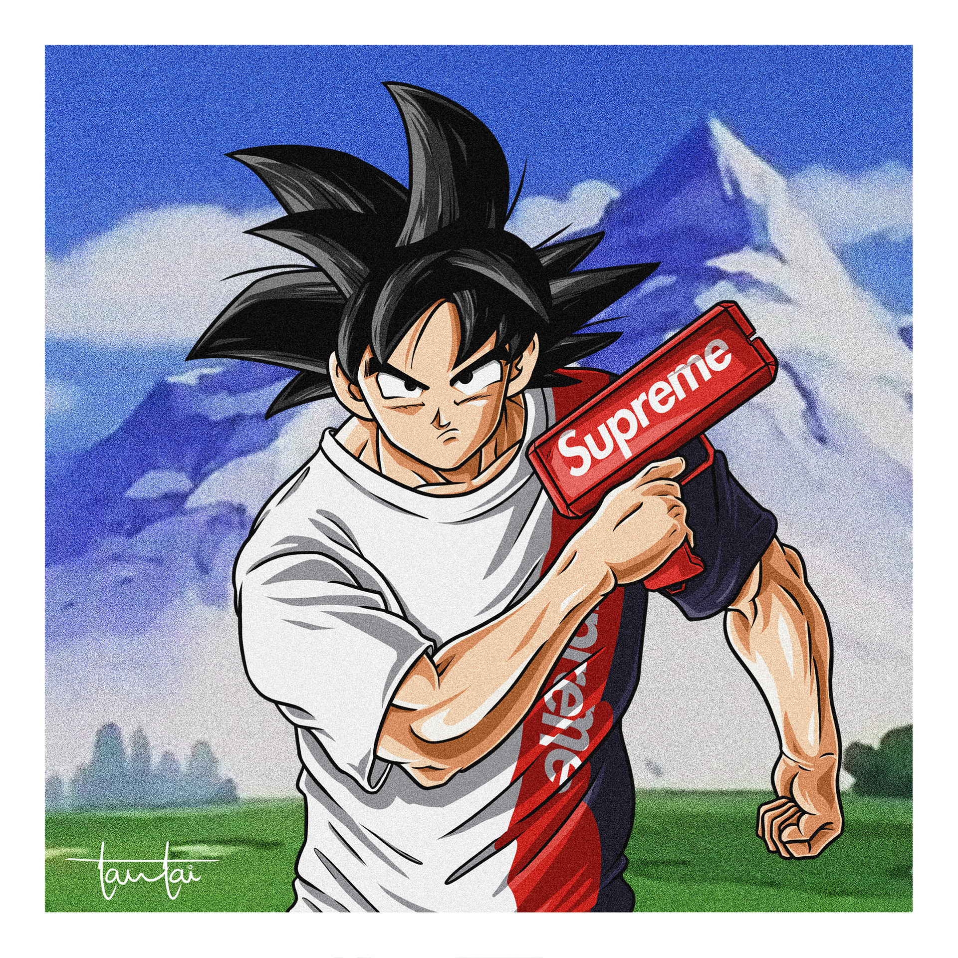 ArtStation - Goku x Supreme