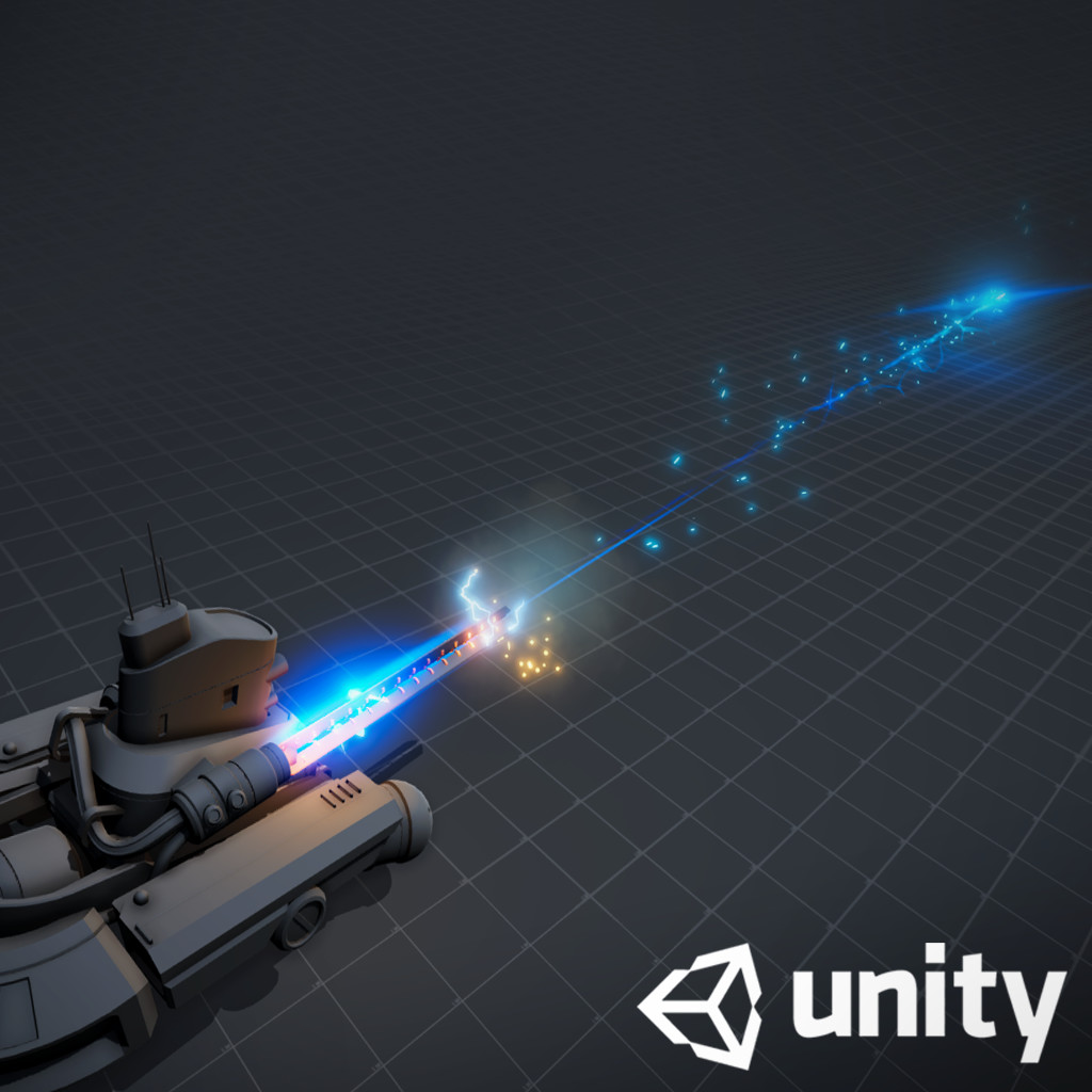 VFX - RTS Rail Gun