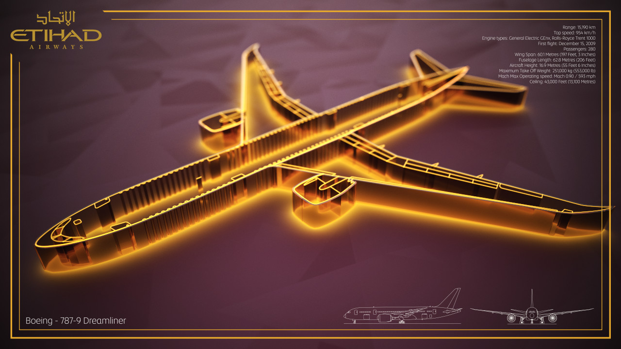 Seb James - Etihad - Safety Film Concept Graphics