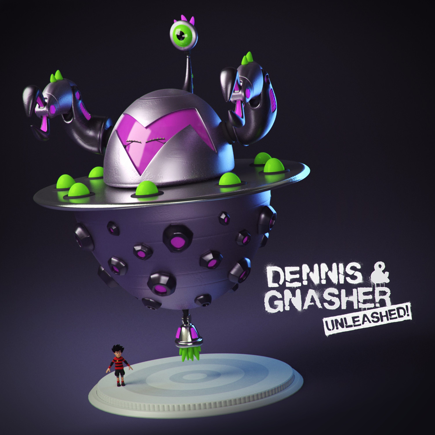 Dennis and Gnasher Unleashed! - Props and Environments vol.2