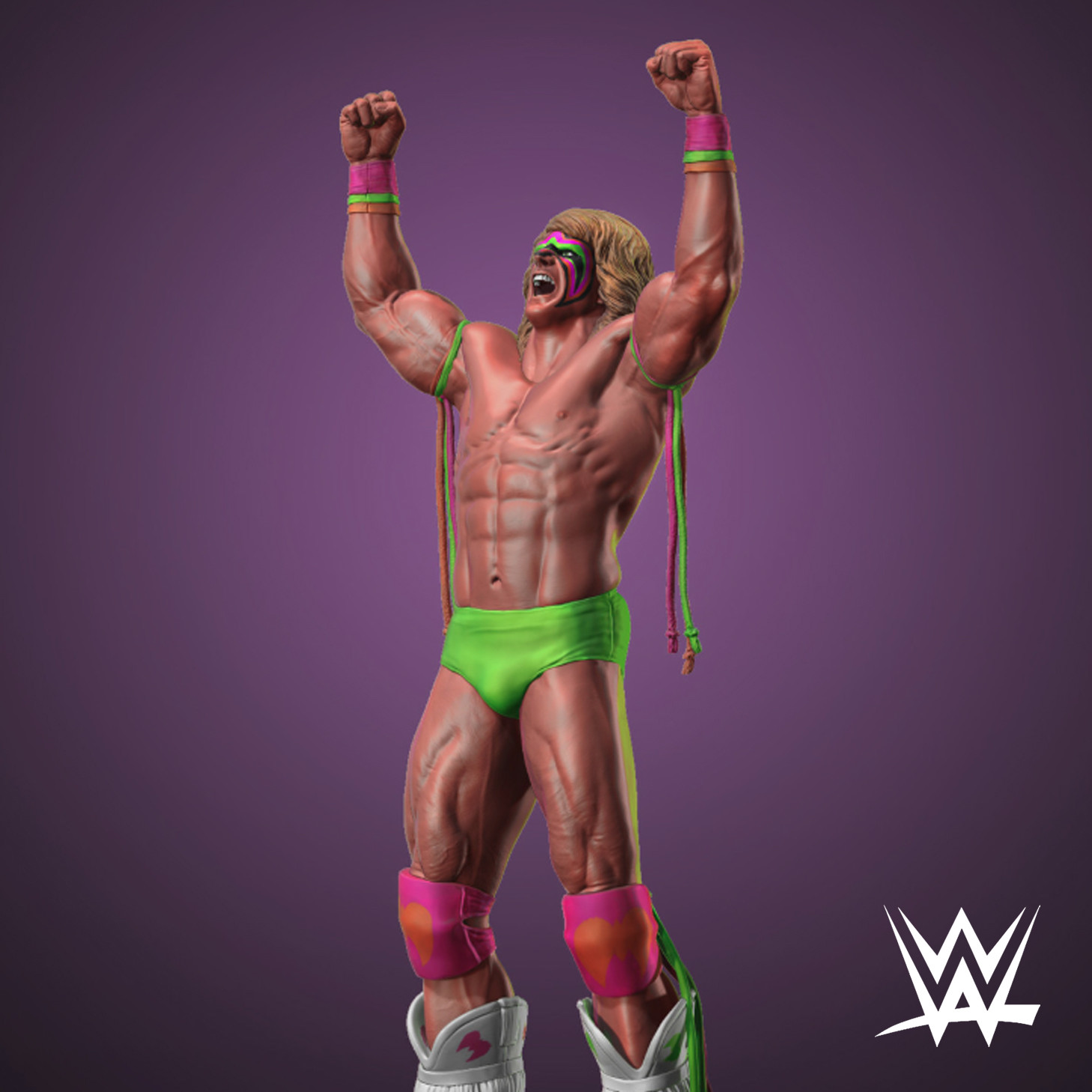 Последний воин. WWE Ultimate Warrior Art. Masters of Ultimate Warrior.